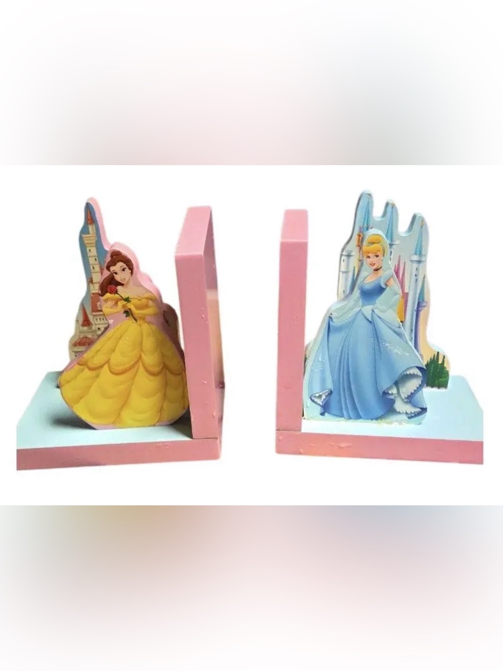 Disney Princess Delta Wooden Vintage Bookends